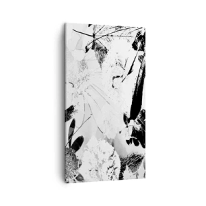 Cuadro sobre lienzo - Impresión de Imagen - Otoño en negativo - 45x80 cm