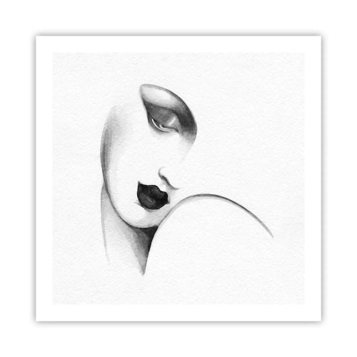 Póster - Pensativa - 60x60 cm