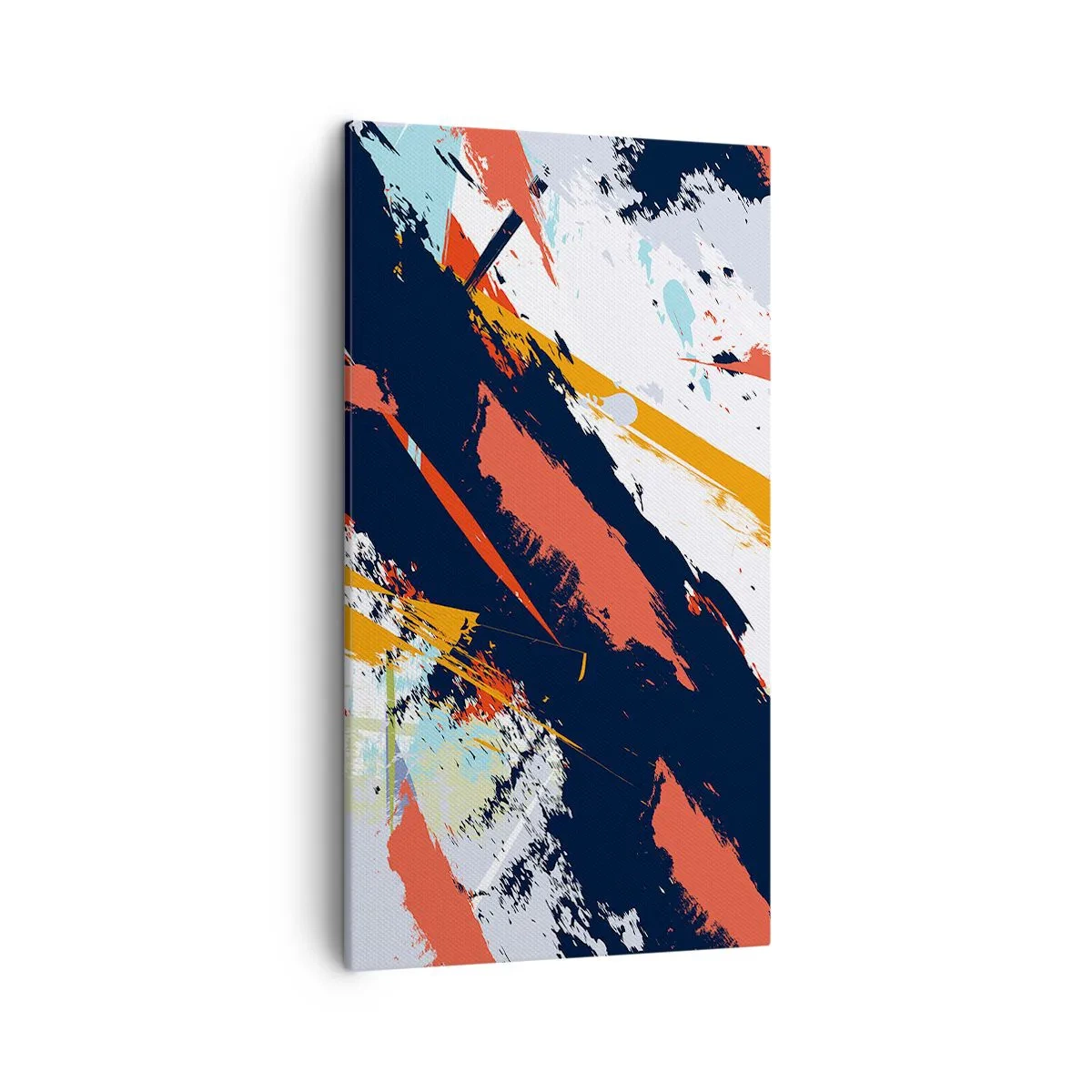Cuadro sobre lienzo - Impresión de Imagen - Composición dinámica - 45x80 cm