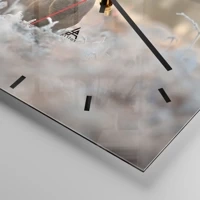 Esfera sin numeración, con rayas