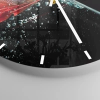 Esfera sin numeración, con rayas