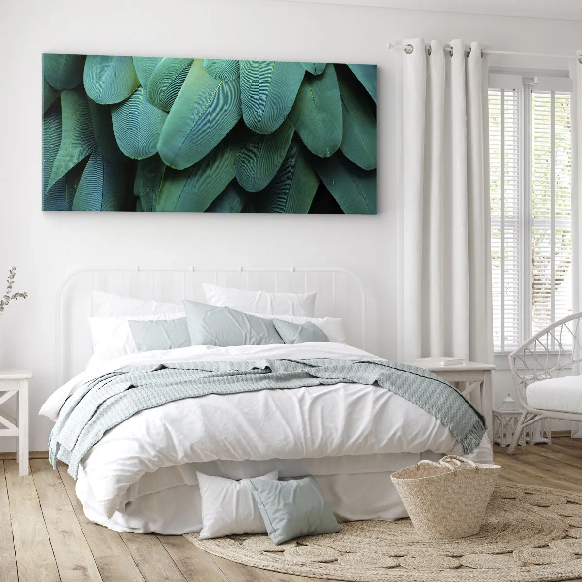 Cuadro sobre lienzo - Impresión de Imagen - La precisión de la naturaleza - 100x40 cm