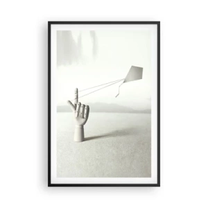 Póster en marco negro - Una prueba de fuerza - 61x91 cm