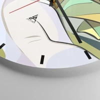 Esfera sin numeración, con rayas