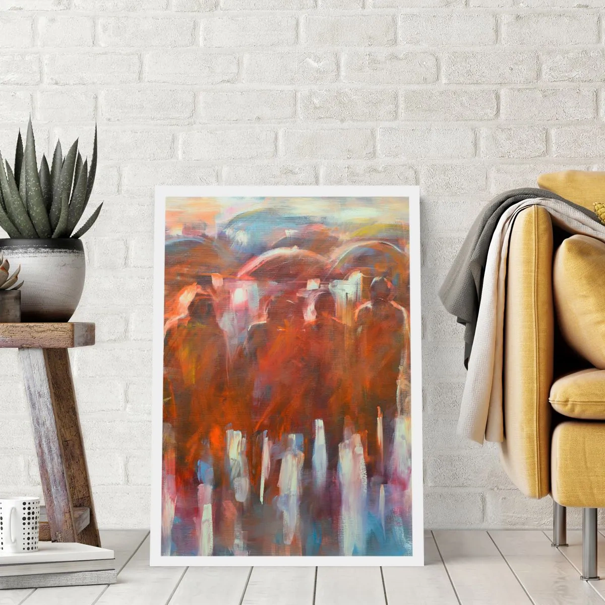 Póster - Iguales entre la niebla - 61x91 cm