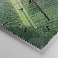 Esfera sin numeración, con rayas