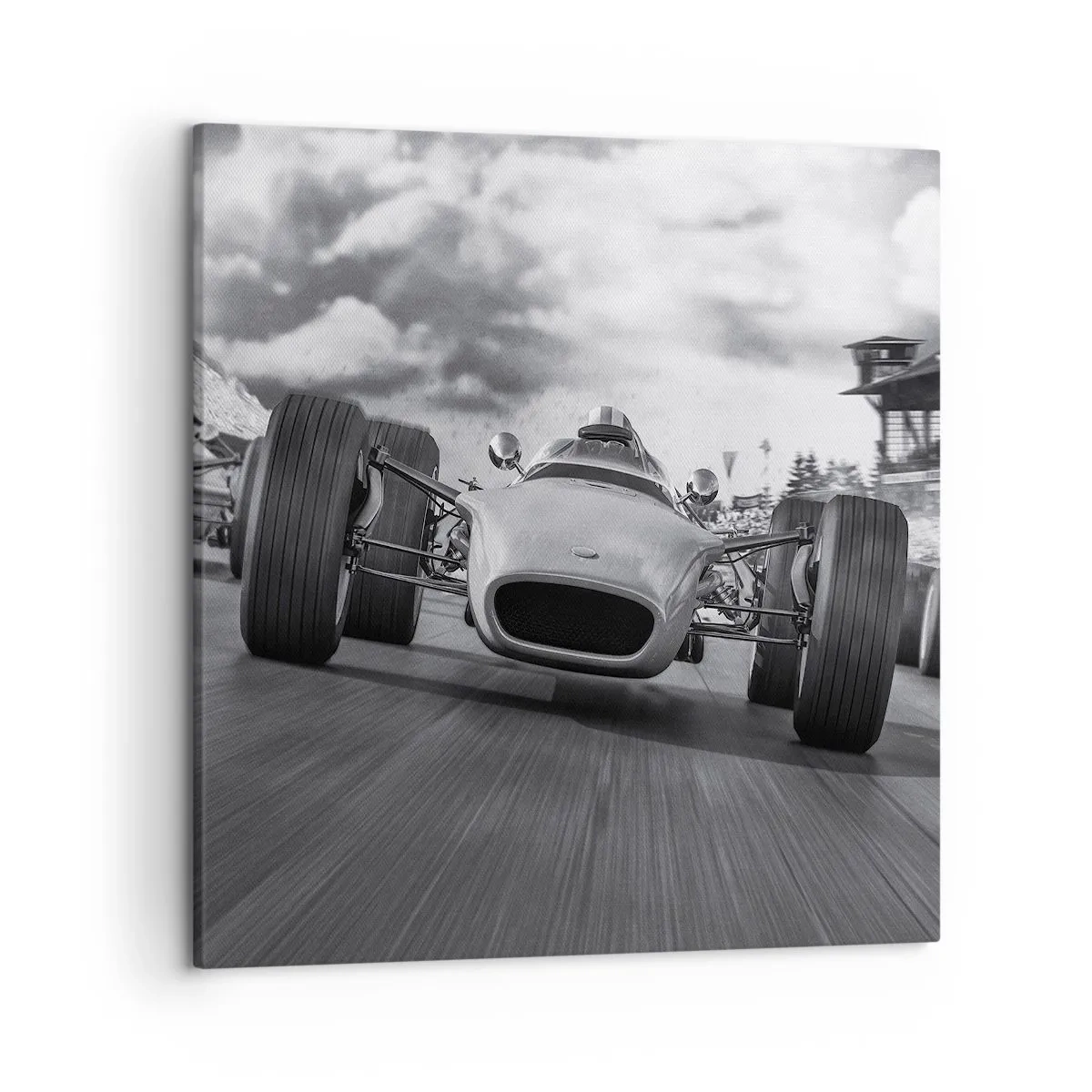 Cuadro sobre lienzo - Impresión de Imagen - ¡Hay poder! - 50x50 cm