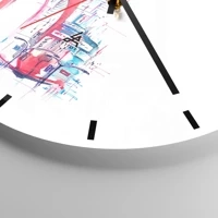 Esfera sin numeración, con rayas