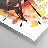 Esfera sin numeración, con rayas