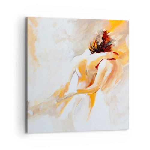 Cuadro sobre lienzo - Impresión de Imagen - En un cielo de cercanía - 50x50 cm