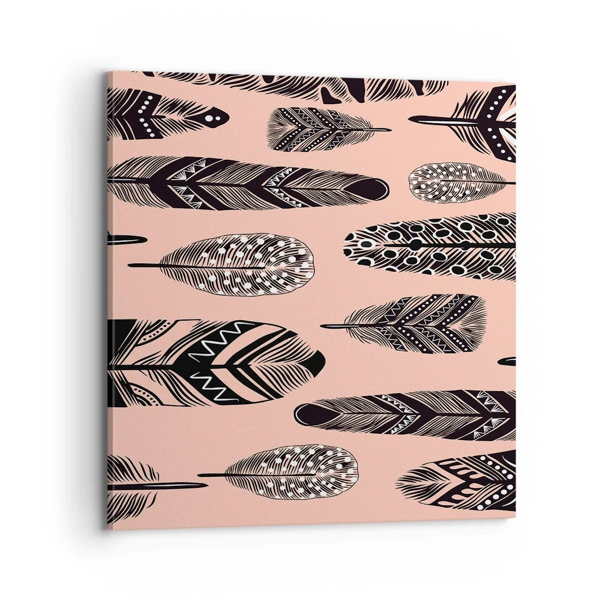 Cuadro sobre lienzo - Impresión de Imagen - Una colección india - 70x70 cm