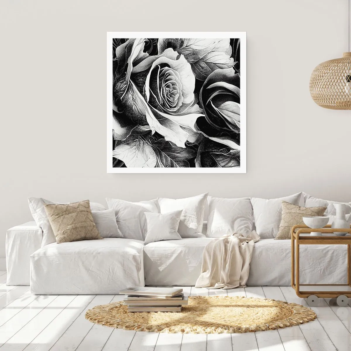 Póster - Siempre como una reina - 60x60 cm