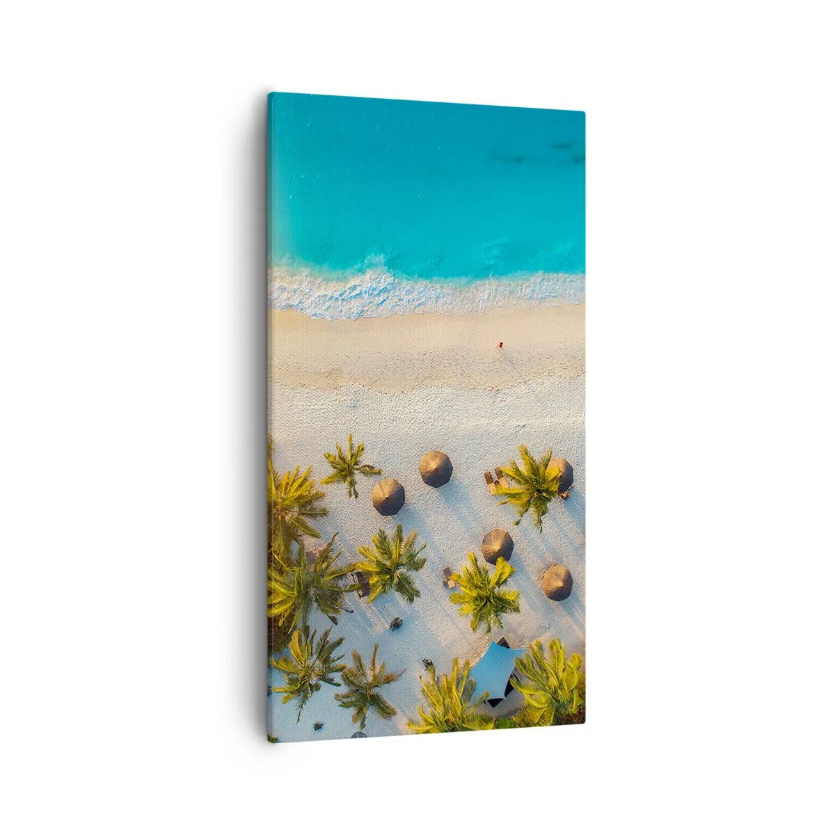 Cuadro sobre lienzo - Impresión de Imagen - Bienvenidos al paraíso - 55x100 cm