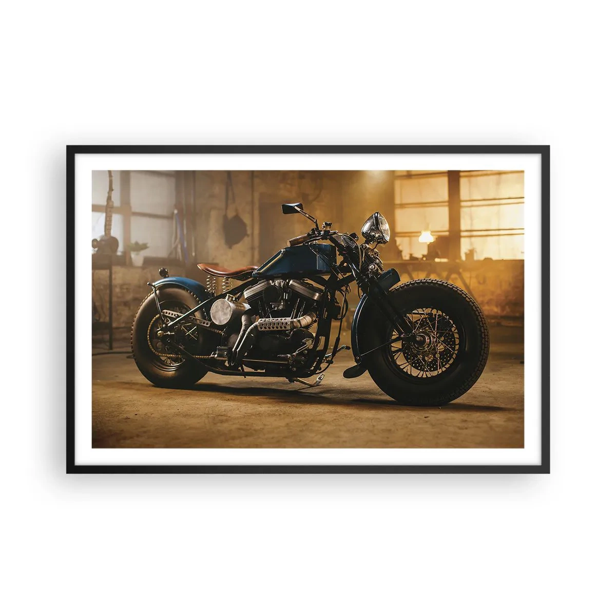 Póster en marco negro - Puedo hacer cualquier cosa - 91x61 cm