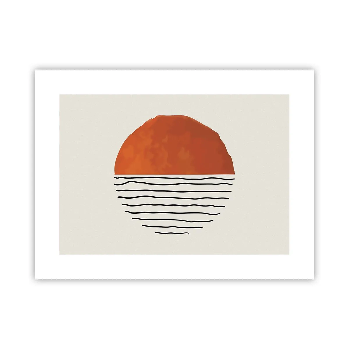 Póster - En un ambiente japonés - 40x30 cm