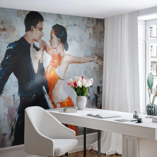 Fotomural Premium Canvas - Dirty dancing - Abstracción, Bailar, Tango - 400x280 cm