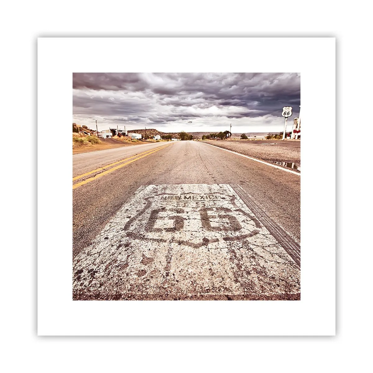 Póster - Mother Road: una leyenda americana - 30x30 cm