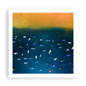 Póster - Un juego de vacaciones - 60x60 cm
