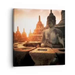 Cuadro sobre lienzo - Impresión de Imagen - Tiempo de gran sabiduría - 30x30 cm