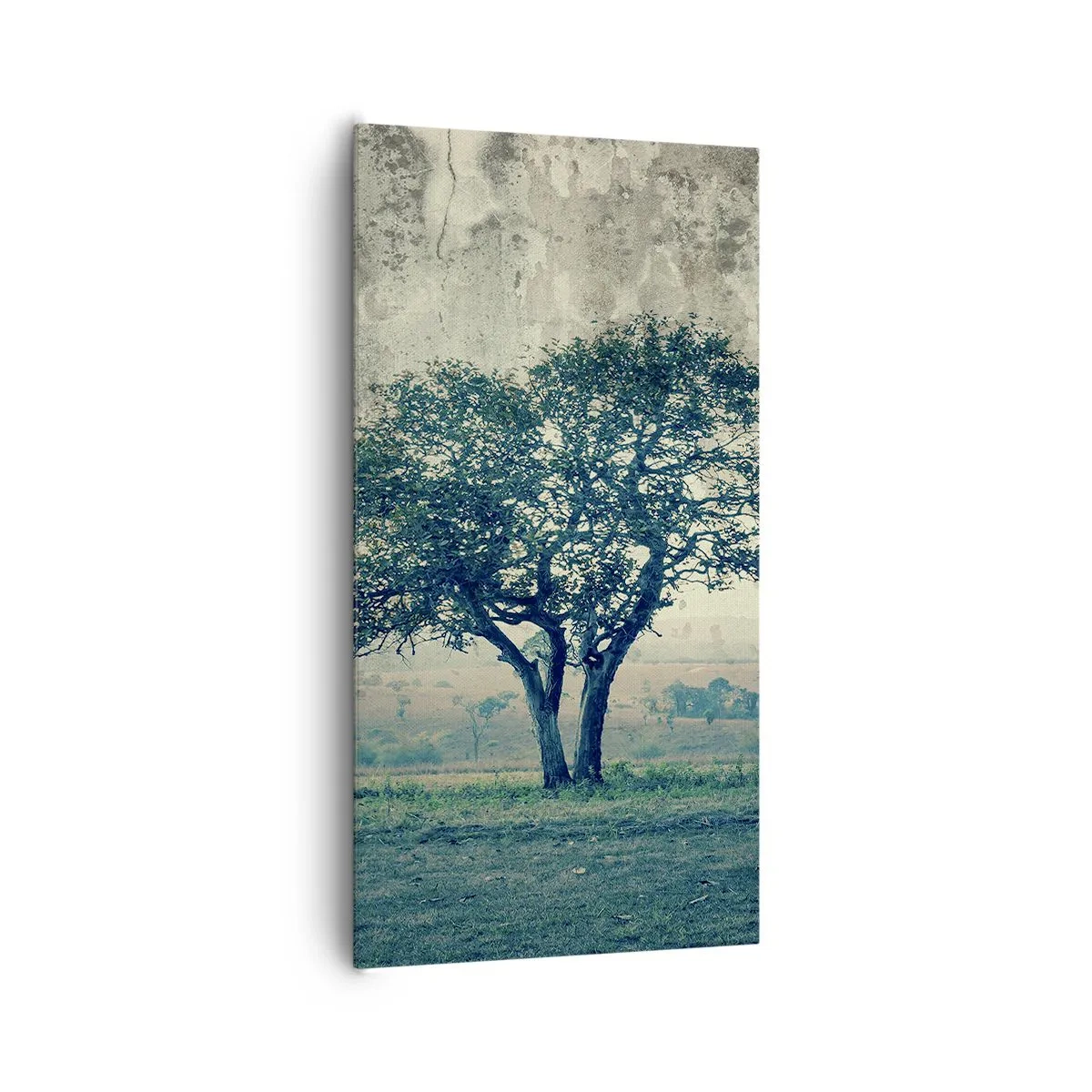 Cuadro sobre lienzo - Impresión de Imagen - El manzano - 65x120 cm