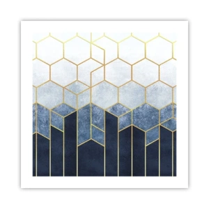 Póster - Composición rítmica visual - 50x50 cm