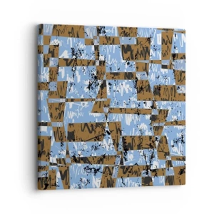 Cuadro sobre lienzo - Impresión de Imagen - Un recorte del desierto - 30x30 cm