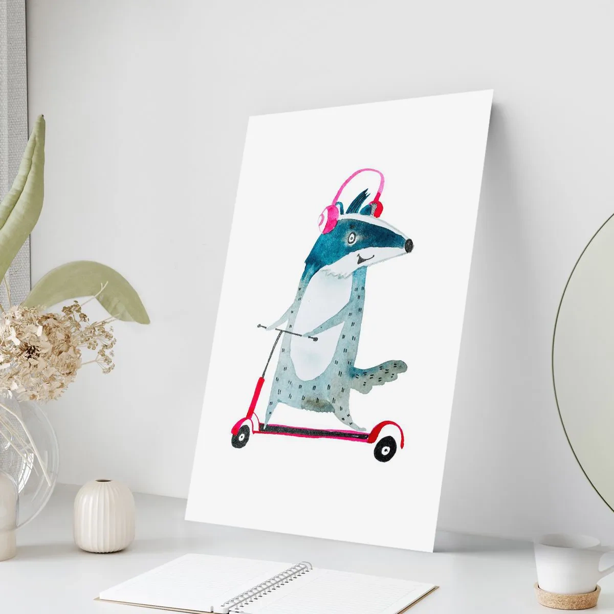 Póster - Alegrías de tejón - 40x50 cm