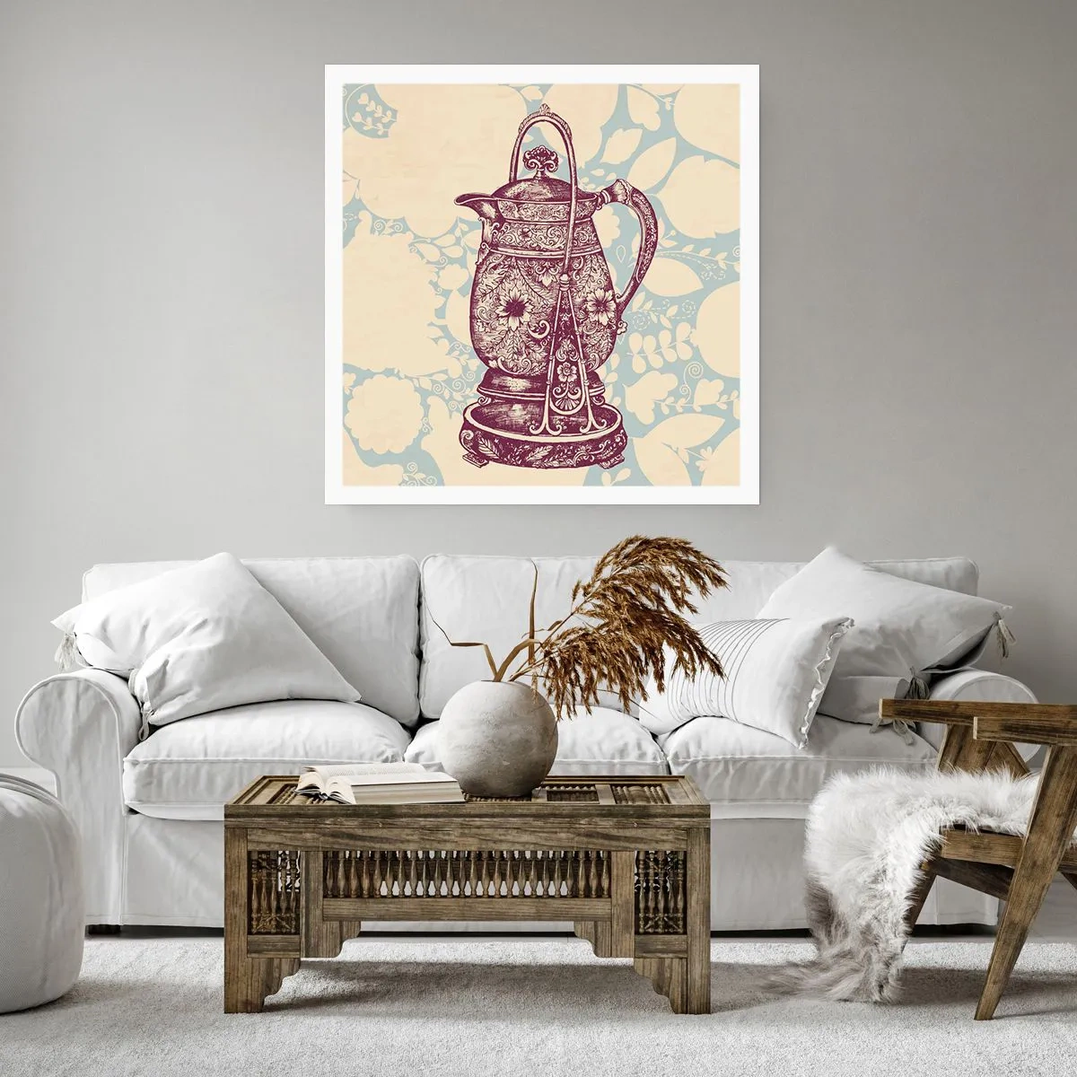 Póster - La belleza de lo cotidiano - 50x50 cm