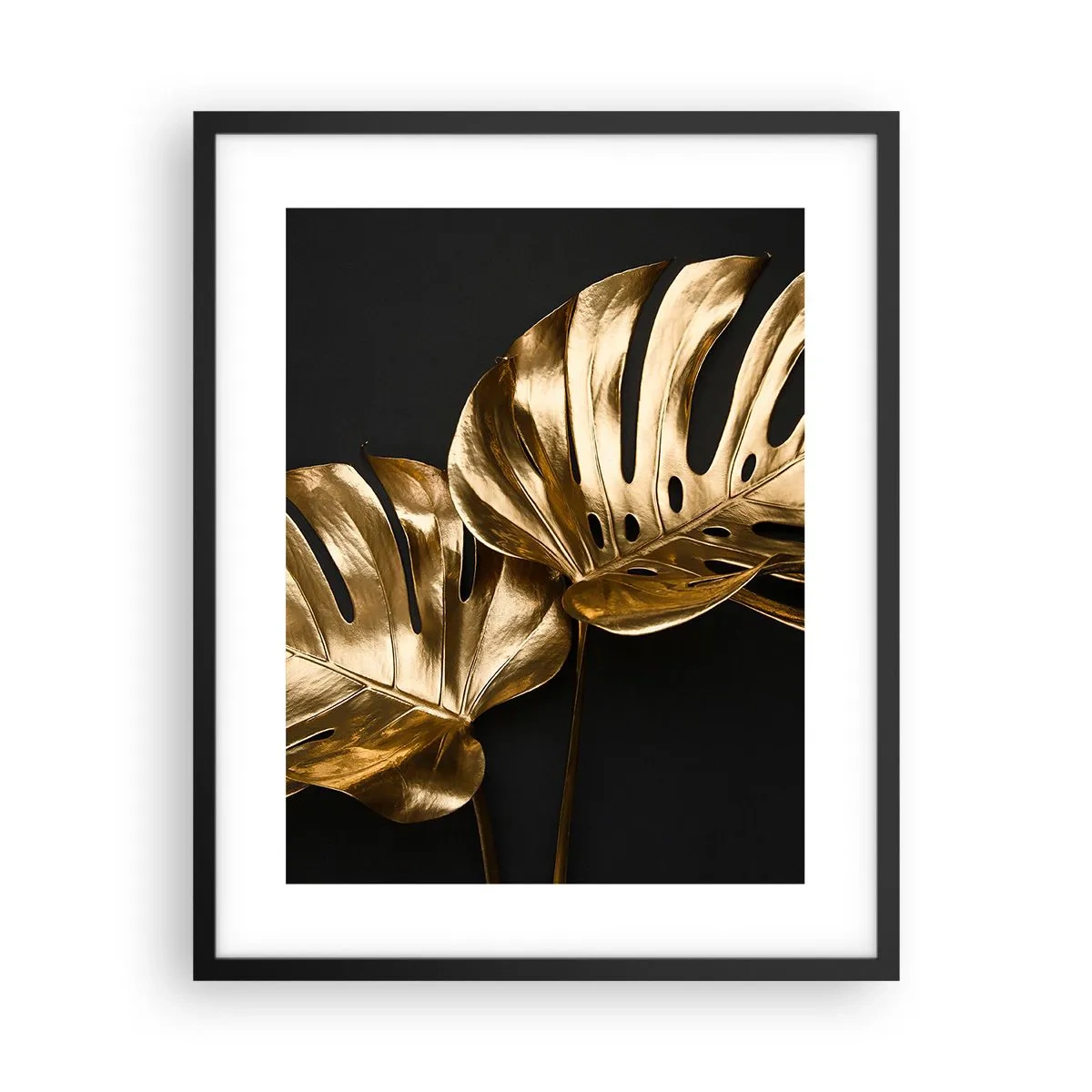 Póster en marco negro - Tesoros de la naturaleza - 40x50 cm