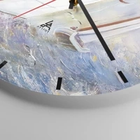 Esfera sin numeración, con rayas