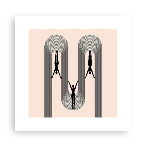 Póster - Al revés, o no - 30x30 cm