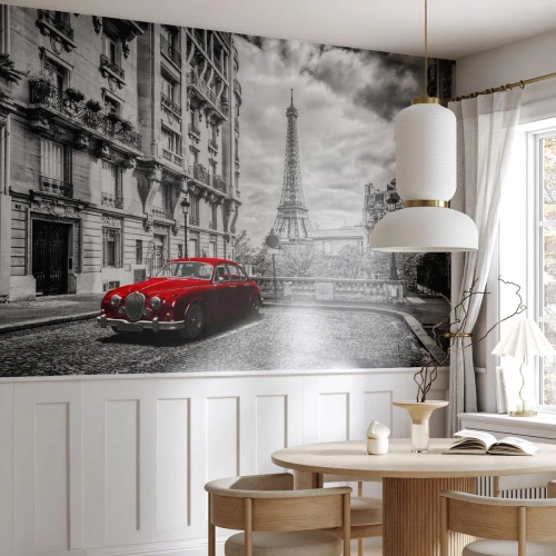 Fotomural personalizado Premium Canvas - Un depredador en la ciudad - Ciudad, Torre Eiffel, París
