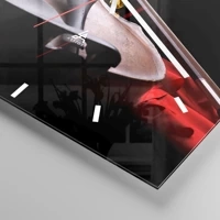 Esfera sin numeración, con rayas