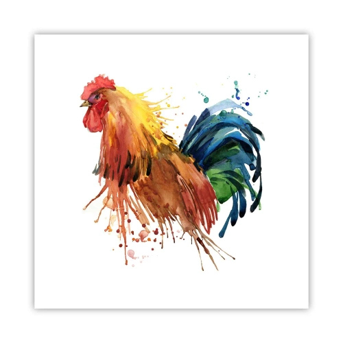 Póster - Un manto real, un orgullo real - 60x60 cm