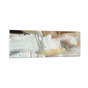 Cuadro sobre vidrio - Impresiones sobre Vidrio - Estratificación de colores - 90x30 cm