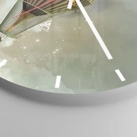 Esfera sin numeración, con rayas