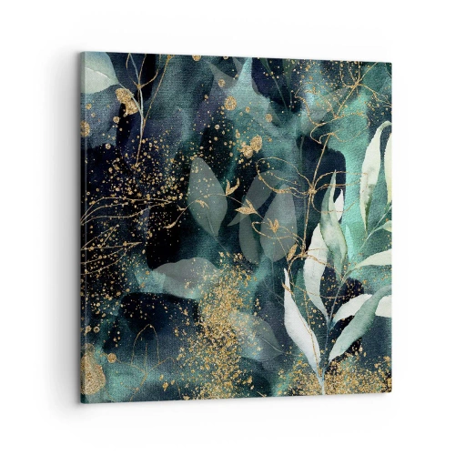 Cuadro sobre lienzo - Impresión de Imagen - Jardín encantado - 60x60 cm