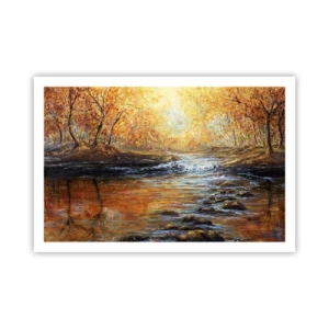 Póster - Arroyo de oro - 91x61 cm