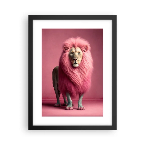 Póster en marco negro - Y ya no me tienes miedo - 30x40 cm