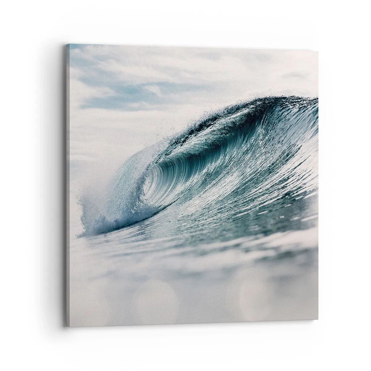 Cuadro sobre lienzo - Impresión de Imagen - La cima del océano - 70x70 cm