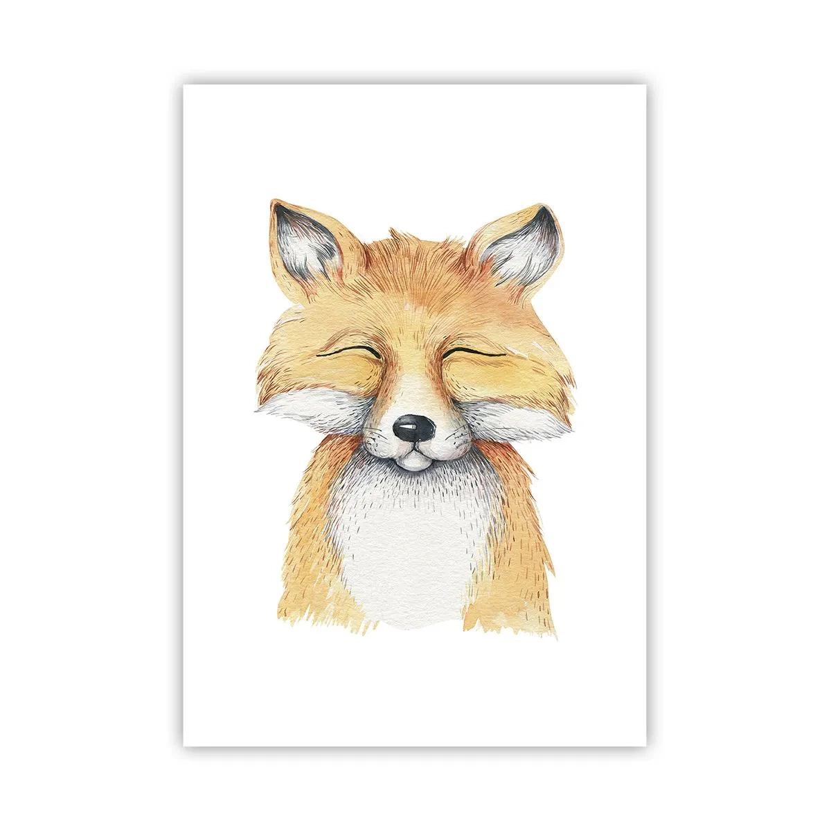 Póster - Humor de zorro - 70x100 cm