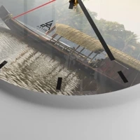 Esfera sin numeración, con rayas