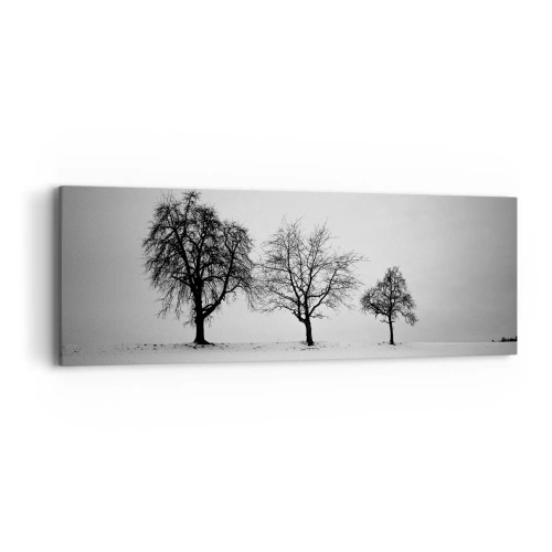 Cuadro sobre lienzo - Impresión de Imagen - ¿Con qué sueñan? - 90x30 cm