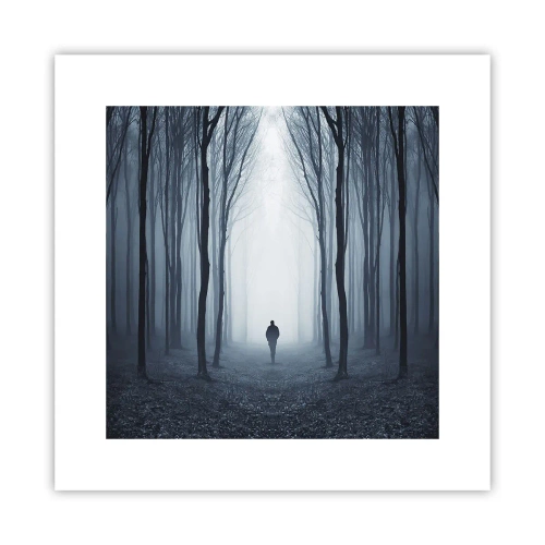 Póster - Alto y claro - 30x30 cm