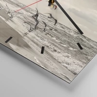 Esfera sin numeración, con rayas