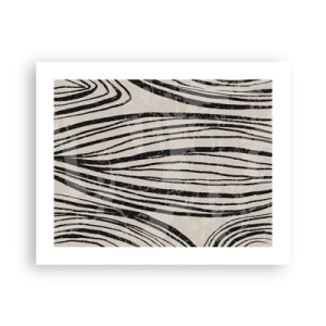 Póster - Salpicadura de líneas - 50x40 cm