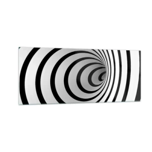 Cuadro sobre vidrio - Impresiones sobre Vidrio - ¿Tampoco puedes resistirte? - 100x40 cm