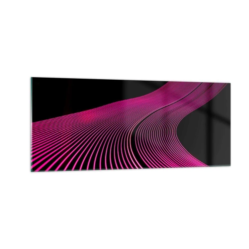 Cuadro sobre vidrio - Impresiones sobre Vidrio - Avenida de luz - 100x40 cm