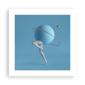 Póster - Y los planetas se vuelven locos - 40x40 cm