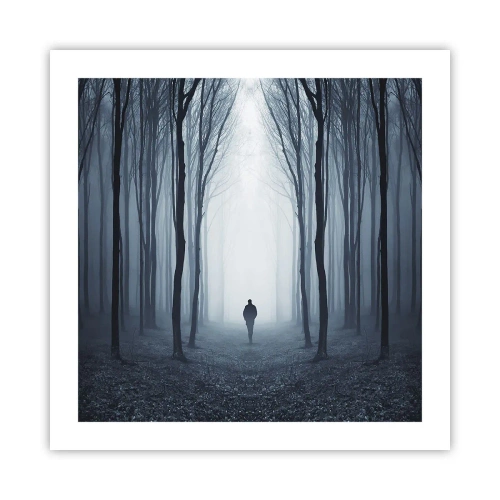 Póster - Alto y claro - 50x50 cm